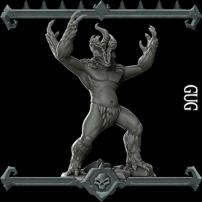 Gug - Wargaming Miniatures Monster Rocket Pig Games D&D, DnD
