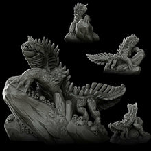 Load image into Gallery viewer, Spinebrow Skimmer - Wargaming Miniatures Monster Rocket Pig Games D&amp;D DnD