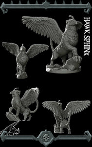 Hawk Sphinx - Wargaming Miniatures Monster Rocket Pig Games D&D, DnD