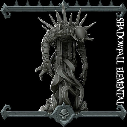 Shadowfall Elemental - Shadow Spirit - Wargaming Miniatures Monster Rocket Pig Games D&D DnD