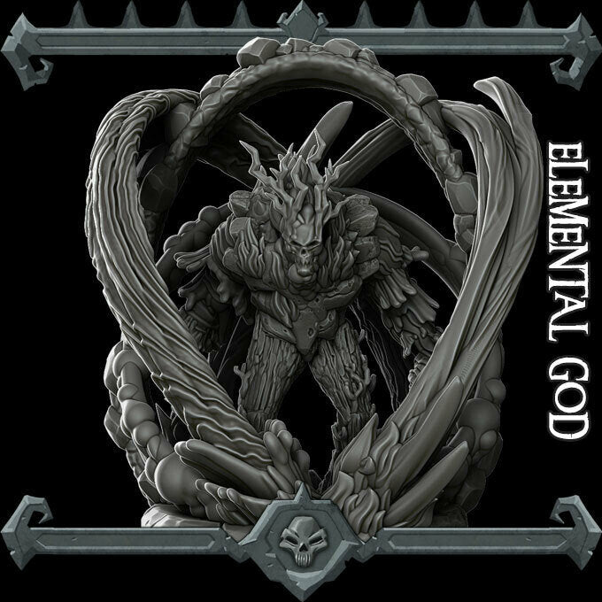 Elemental God - Wargaming Miniatures Rocket Pig Games D&D DnD