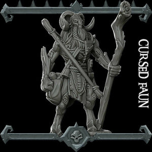 Cursed Faun - Satyr - Wargaming Miniatures Rocket Pig Games D&D DnD Pan Korred