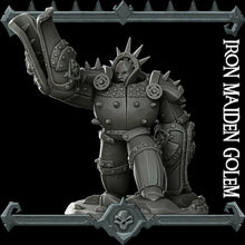 Load image into Gallery viewer, Iron Maiden Golem - Wargaming Miniatures Monster Rocket Pig Games D&amp;D, DnD