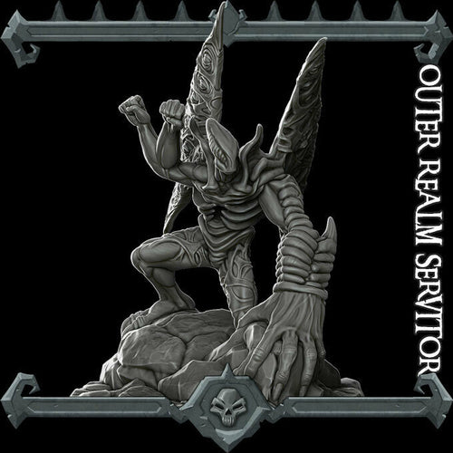 Outer Realm Servitor - Wargaming Miniatures Monster Rocket Pig Games D&D, DnD
