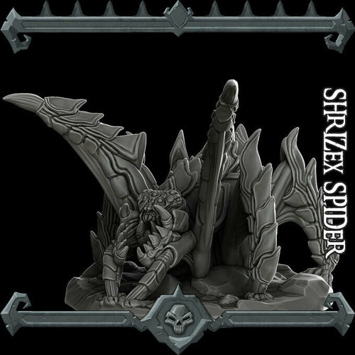 Shrizex Spider - Wargaming Miniatures Monster Rocket Pig Games D&D, DnD