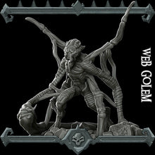 Load image into Gallery viewer, Web Golem - Wargaming Miniatures Monster Rocket Pig Games D&amp;D, DnD
