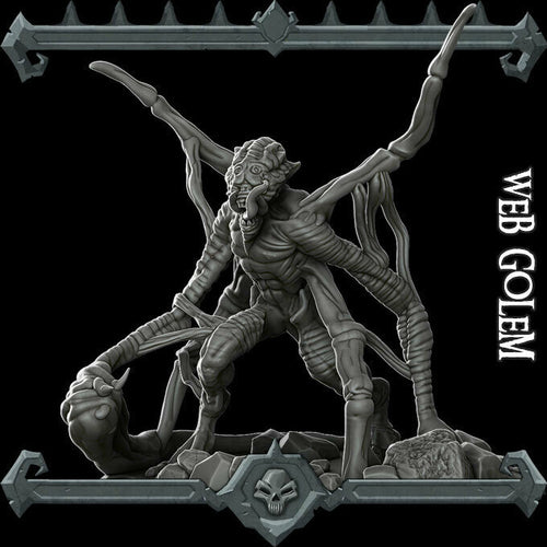 Web Golem - Wargaming Miniatures Monster Rocket Pig Games D&D, DnD