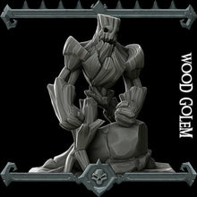 Load image into Gallery viewer, Wood Golem - Miniatures Monster Rocket Pig Games D&amp;D, DnD