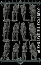Load image into Gallery viewer, Goldi Locke the Beast Master - Wargaming Miniatures Rocket Pig Games D&amp;D DnD Goldilocke Frontier Steampunk Goldilocks