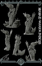 Load image into Gallery viewer, Mermaid Warrior Princess - Wargaming Miniatures Rocket Pig Games D&amp;D DnD
