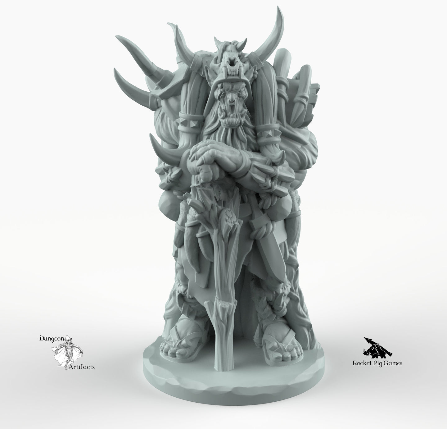 Orc Elder - Miniatures Monster Rocket Pig Games D&D, DnD