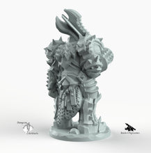 Load image into Gallery viewer, Orc Ironklad - Ironclad Miniatures Monster Rocket Pig Games D&amp;D, DnD