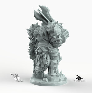 Orc Ironklad - Ironclad Miniatures Monster Rocket Pig Games D&D, DnD