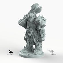 Load image into Gallery viewer, Orc Ironklad - Ironclad Miniatures Monster Rocket Pig Games D&amp;D, DnD