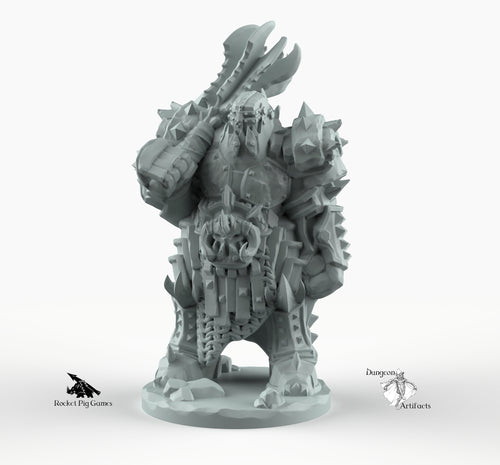 Orc Ironklad - Ironclad Miniatures Monster Rocket Pig Games D&D, DnD
