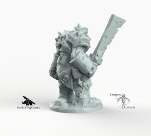 Orc Warrior - Miniatures Monster Rocket Pig Games D&D, DnD
