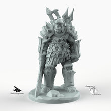 Load image into Gallery viewer, Orc Weaponsmaster - Weaponmaster Weapon Master Miniatures Monster Rocket Pig Games D&amp;D, DnD