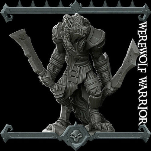 Werewolf Warrior - Wargaming Miniatures Rocket Pig Games D&D DnD