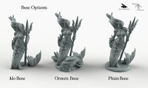 Mermaid Warrior Princess - Wargaming Miniatures Rocket Pig Games D&D DnD