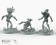 Load image into Gallery viewer, Myconid Watchers - Mushroom People Mini Monster Mayhem Wargaming Miniatures Games D&amp;D DnD