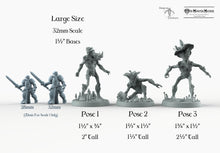 Load image into Gallery viewer, Myconid Watchers - Mushroom People Mini Monster Mayhem Wargaming Miniatures Games D&amp;D DnD