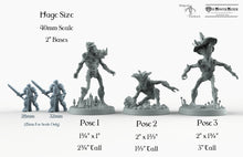 Load image into Gallery viewer, Myconid Watchers - Mushroom People Mini Monster Mayhem Wargaming Miniatures Games D&amp;D DnD