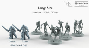 Zombie Horde - Mini Monster Mayhem Wargaming Miniatures Games Undead D&D DnD