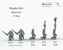 Load image into Gallery viewer, Lich Queen - Empress of the Undead - Mini Monster Mayhem Twisted Castle Wargaming Miniatures Skull Sorceress D&amp;D DnD