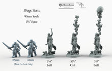 Load image into Gallery viewer, Lich Queen - Empress of the Undead - Mini Monster Mayhem Twisted Castle Wargaming Miniatures Skull Sorceress D&amp;D DnD