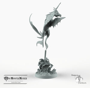 Hippocampus - Mini Monster Mayhem Wargaming Miniatures Games D&D Seahorse DnD