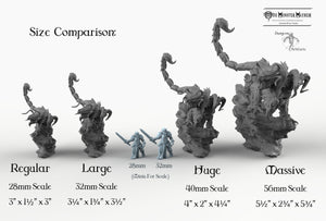 Wingless Chimera - Mini Monster Mayhem Wargaming Miniatures Games Monster D&D DnD