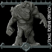 Load image into Gallery viewer, Cursed Bridge Troll - Wargaming Miniatures Monster Rocket Pig Games D&amp;D DnD
