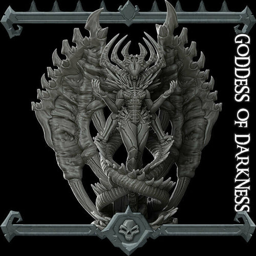 Goddess of Darkness - Wargaming Miniatures Monster Rocket Pig Games D&D DnD