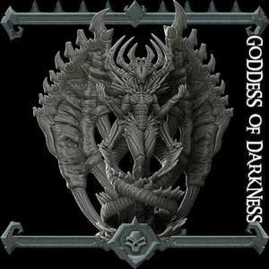 Goddess of Darkness - Wargaming Miniatures Monster Rocket Pig Games D&D DnD