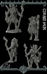 Cursed Faun - Satyr - Wargaming Miniatures Rocket Pig Games D&D DnD Pan Korred