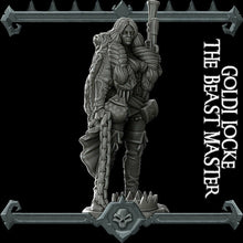 Load image into Gallery viewer, Goldi Locke the Beast Master - Wargaming Miniatures Rocket Pig Games D&amp;D DnD Goldilocke Frontier Steampunk Goldilocks