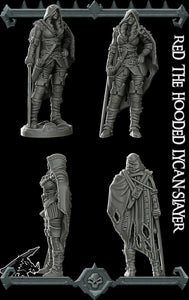 Red the Hooded Lycan Slayer - Wargaming Miniatures Rocket Pig Games D&D DnD
