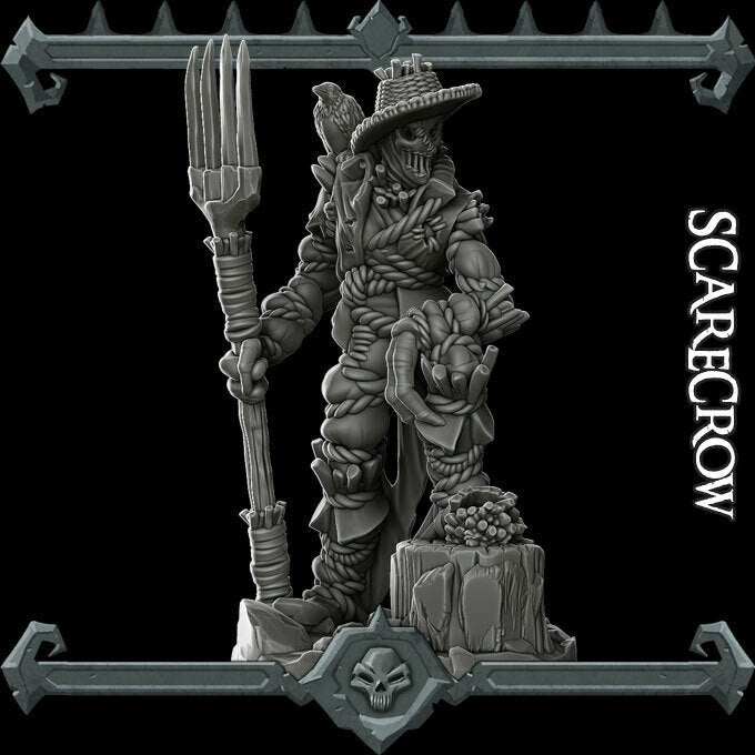 The Scarecrow - Wargaming Miniatures Rocket Pig Games D&D DnD
