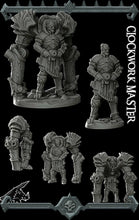 Load image into Gallery viewer, Clockwork Master - Clockmaster Wargaming Miniatures Rocket Pig Games D&amp;D DnD Steampunk Inventor