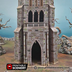 Arcanist's Tower - 15mm 28mm 32mm Shadowfey D&D DnD Arcanist