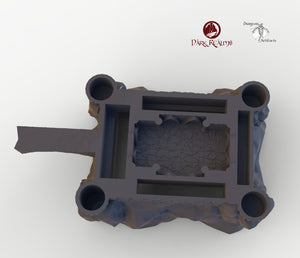 Dracul Small Chapel - 15mm 28mm 32mm Dracula Dark Realms Medieval Scenery Mansion Wargaming Terrain Scatter D&D DnD