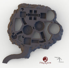 Load image into Gallery viewer, Dracul Castle Base - 15mm 28mm 32mm Dracula Dark Realms Medieval Scenery Dungeon Wargaming Terrain Scatter D&amp;D DnD