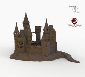 Dracul Castle Complete - 15mm 28mm 32mm Dark Realms Medieval Scenery Wargaming Terrain Scatter D&D DnD