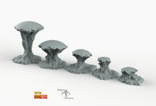 Load image into Gallery viewer, Alien Ruin Spheres - Print Your Monsters Fantastic Plants and Rocks Resin Terrain Wargaming D&amp;D DnD