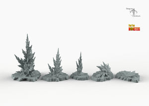 Ancient Desert Baryte - Print Your Monsters Fantastic Plants and Rocks Resin Terrain Wargaming D&D DnD