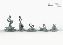 Load image into Gallery viewer, Alien Tentacle Plants - Print Your Monsters Fantastic Plants and Rocks Resin Terrain Wargaming D&amp;D DnD