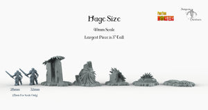 Aztec Plants - Print Your Monsters Fantastic Plants and Rocks Resin Terrain Wargaming D&D DnD