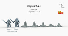 Load image into Gallery viewer, Deadly Lava Stones - Print Your Monsters Fantastic Plants and Rocks Tar Pit Terrain Wargaming D&amp;D DnD