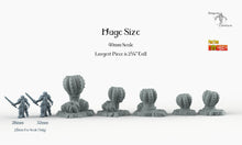 Load image into Gallery viewer, Demonic Pumpkins - Giant Peyote - Print Your Monsters Fantastic Plants and Rocks Resin Terrain Wargaming D&amp;D DnD