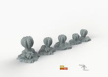 Load image into Gallery viewer, Demonic Pumpkins - Giant Peyote - Print Your Monsters Fantastic Plants and Rocks Resin Terrain Wargaming D&amp;D DnD